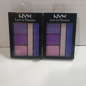 NYX Love in Florence Eyeshadow Palette - Purple and Blue Hues